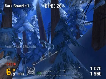 SSX On Tour screen shot game playing